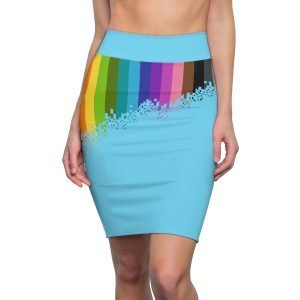 16 pixels colour band skirt for your geek style