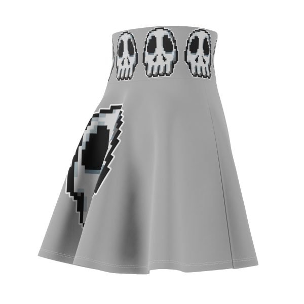 Playful Pixel Art Skull Skater Skirt! - Image 5