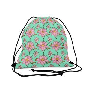 Art Nouveau Pink Lilies Outdoor Bag