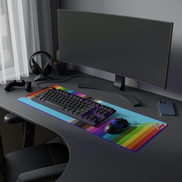 LED Gaming Pixel art evolution Mouse Pad - Image 20