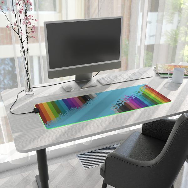 LED Gaming Pixel art evolution Mouse Pad - Image 21