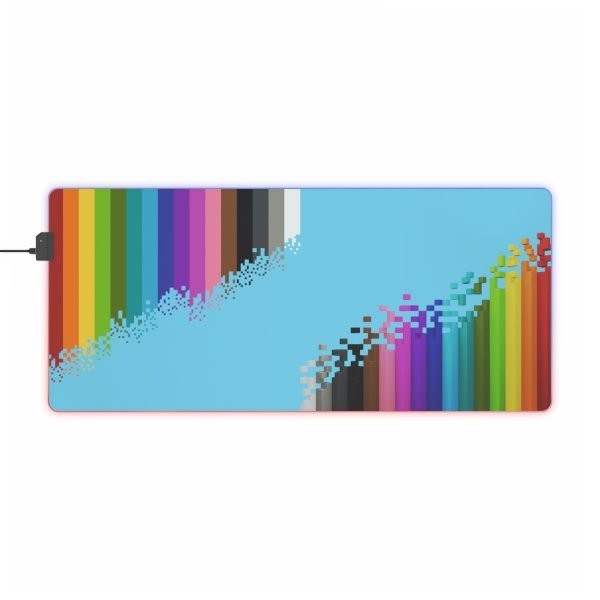 LED Gaming Pixel art evolution Mouse Pad - Image 22