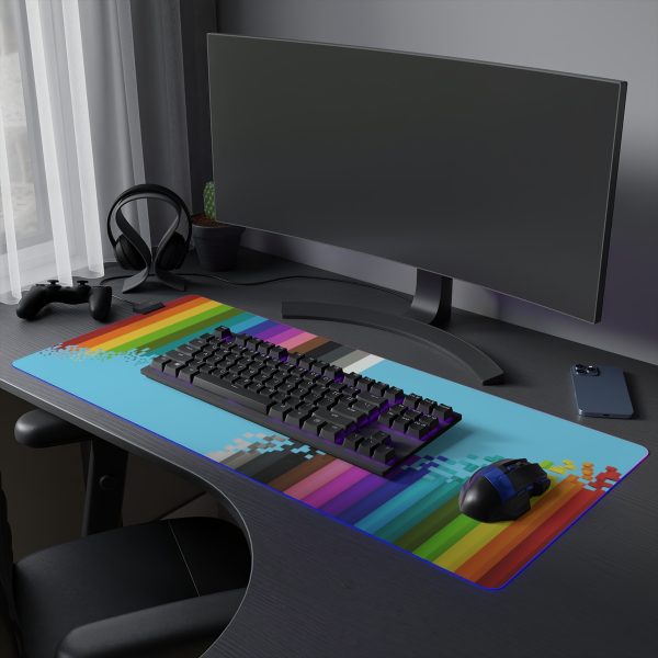 LED Gaming Pixel art evolution Mouse Pad - Image 27