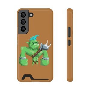 Cubic Pixel Ork Case - Pixel art Grunt
