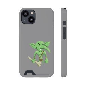 Pixel Goblin Phone Case, pixellated fantasy
