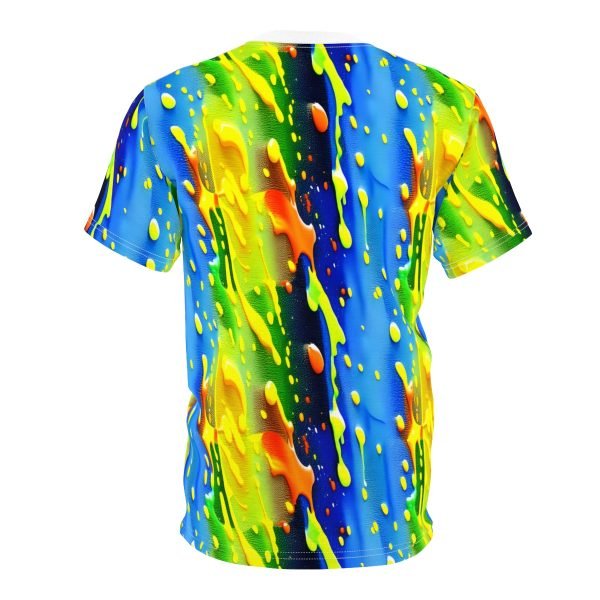 Dripping Paint Splatter T-Shirt - a dynamic fusion of artistry and fashion - Image 2