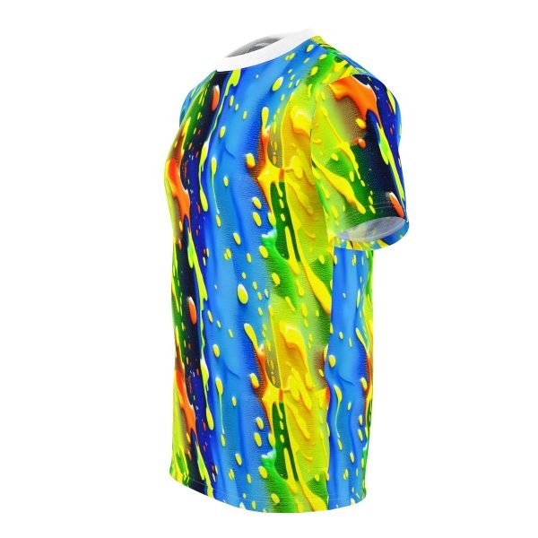 Dripping Paint Splatter T-Shirt - a dynamic fusion of artistry and fashion - Image 3