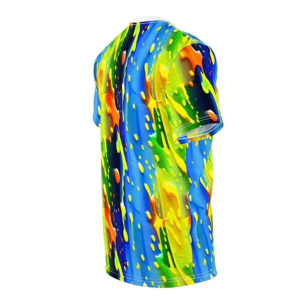 Dripping Paint Splatter T-Shirt - a dynamic fusion of artistry and fashion - Image 4