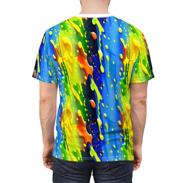 Dripping Paint Splatter T-Shirt - a dynamic fusion of artistry and fashion - Image 6