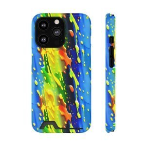 Dripping Paint Splatter Mobile Phone Cover - a dynamic fusion of artistry and protection