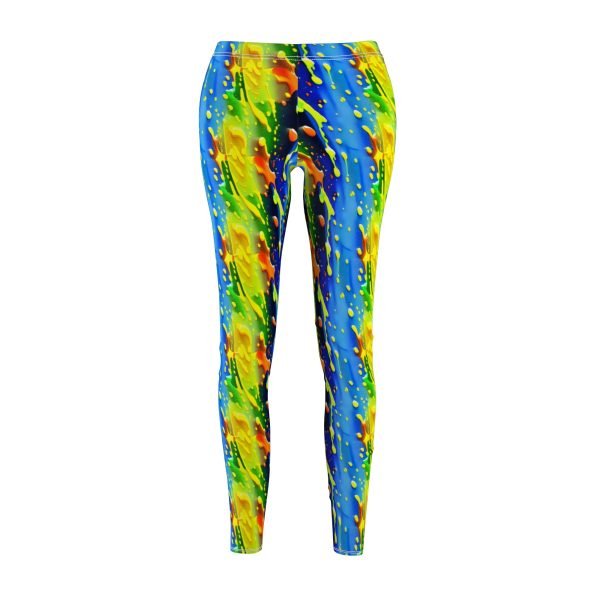 Splash Paint Leggings - Where Art Meets Comfort - Image 2