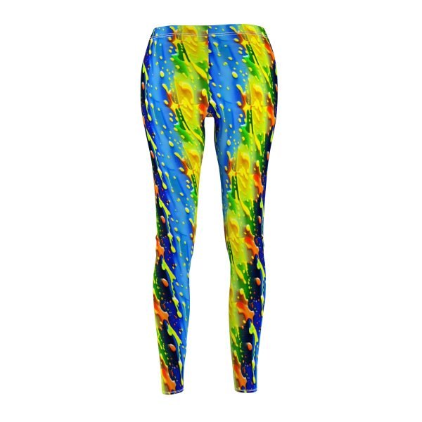 Splash Paint Leggings - Where Art Meets Comfort - Image 3