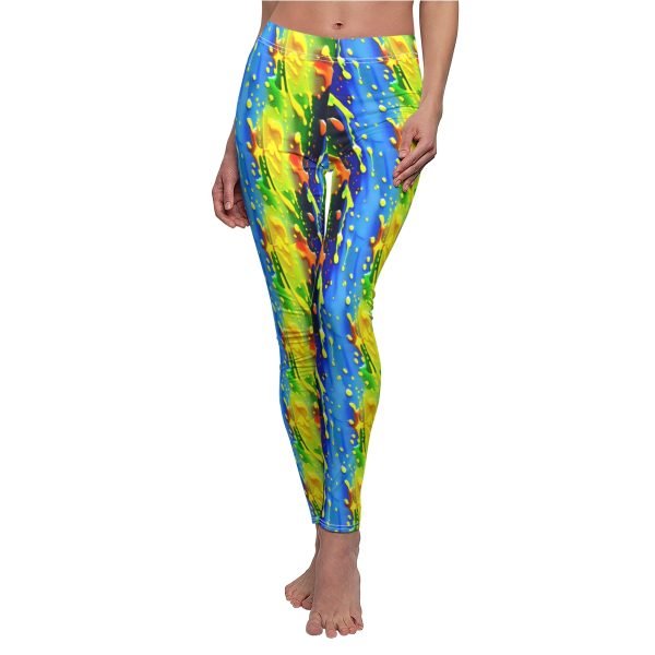 Splash Paint Leggings - Where Art Meets Comfort