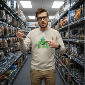 Pixel Art Orc Sweater