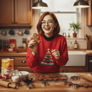 Pixel Art Christmas Tree Sweater